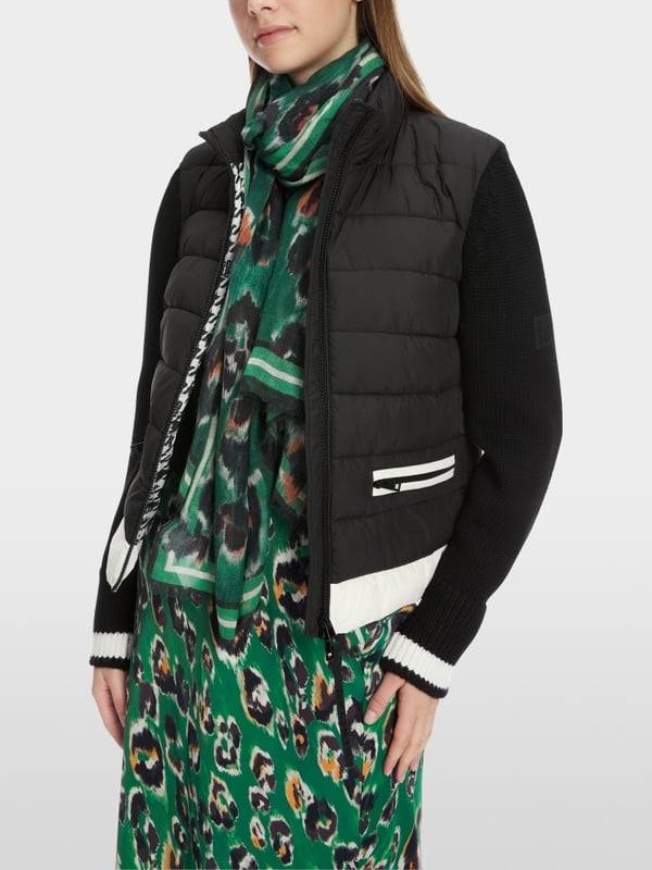 Marc Cain Material-Mix-Jacke "Rethink Together" zollfrei