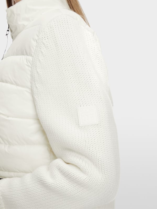 Marc Cain Material-Mix-Jacke "Rethink Together" Rabatte dieses Monats