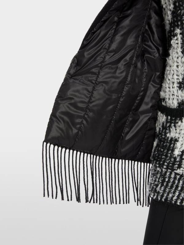 Marc Cain Padded Woll-Cape zum Wenden Verkauf