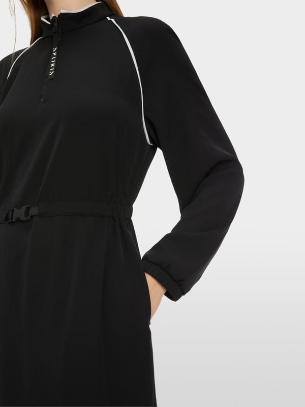 Marc Cain Kleid mit Steck-Schließe Günstiger Verkauf