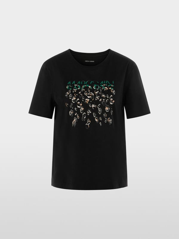 Marc Cain T-Shirt mit Greo-Print Exklusive Angebote