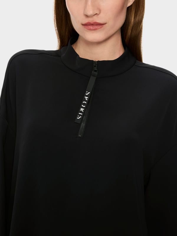Marc Cain Schlupf-Bluse mit Reißverschluss Riesige Ersparnisse