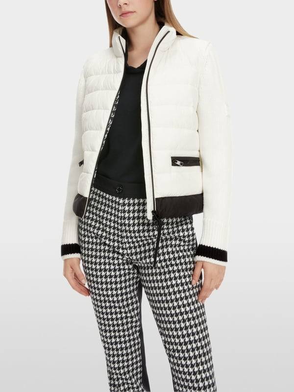 Marc Cain Material-Mix-Jacke "Rethink Together" Bis zu 65% Rabatt