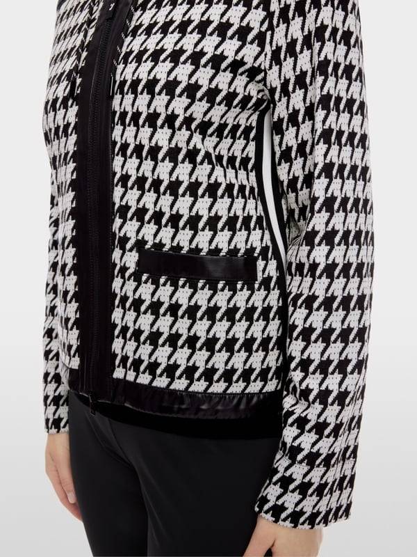 Marc Cain Chickcheck-Jacke mit Kapuze Nur für heute