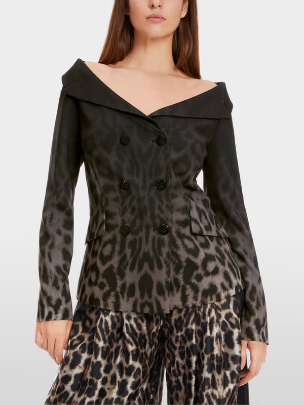 Marc Cain Blazer im Off-Shoulder-Look Fabrikladen