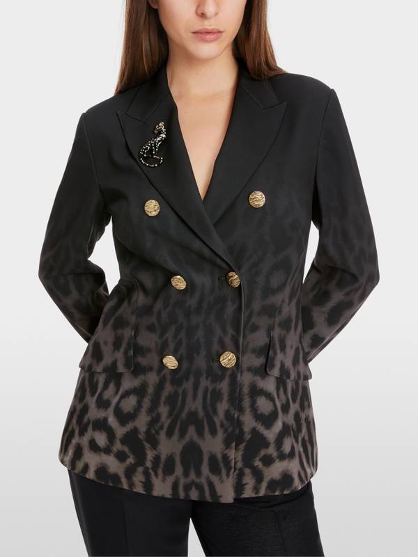 Marc Cain Blazer im Leo-Dessin Speichern exportieren