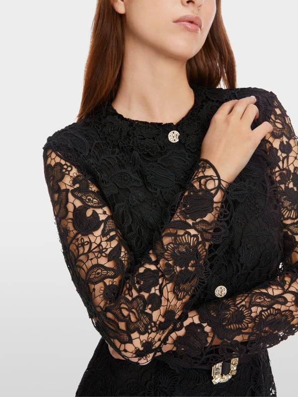 Marc Cain Kleid mit Guipure-Spitze Verkauf
