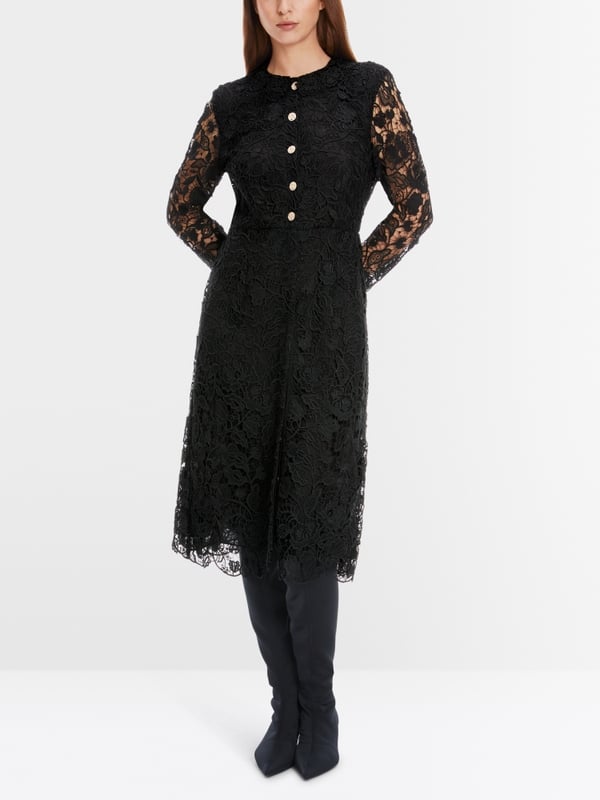Marc Cain Kleid mit Guipure-Spitze Verkauf