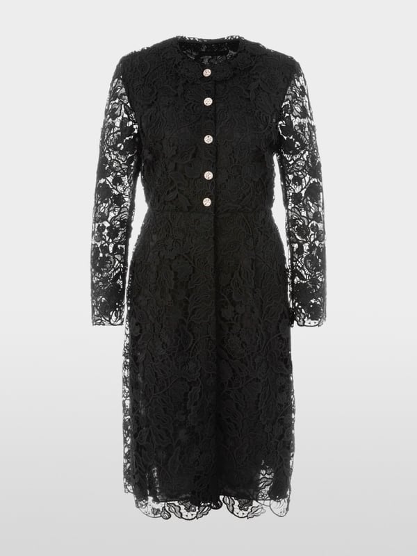 Marc Cain Kleid mit Guipure-Spitze Verkauf