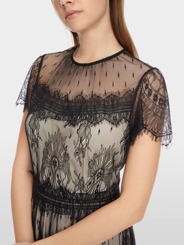 Marc Cain Romantisches Spitzen-Kleid Meist gekauft