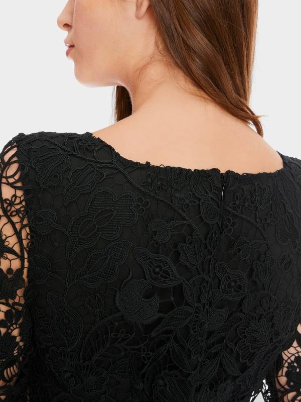 Marc Cain Edles Kleid aus Guipure-Spitze Versandkostenfrei