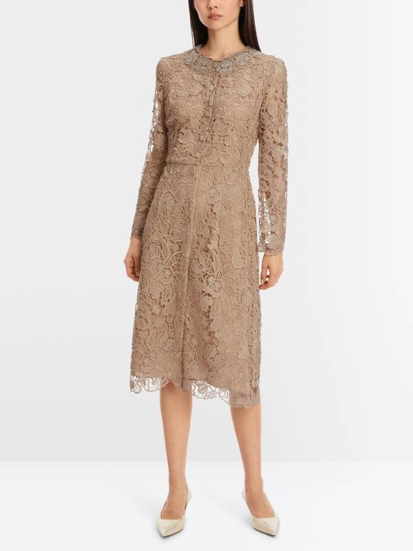 Marc Cain Kleid mit Guipure-Spitze Großer Ausverkauf