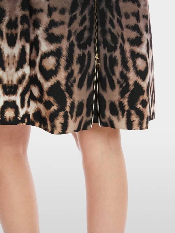 Marc Cain Kurzärmliges Leo-Kleid Begrenztes Angebot