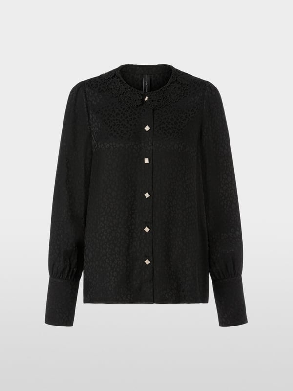 Marc Cain Bluse im Leo-Jacquard Online Shopping