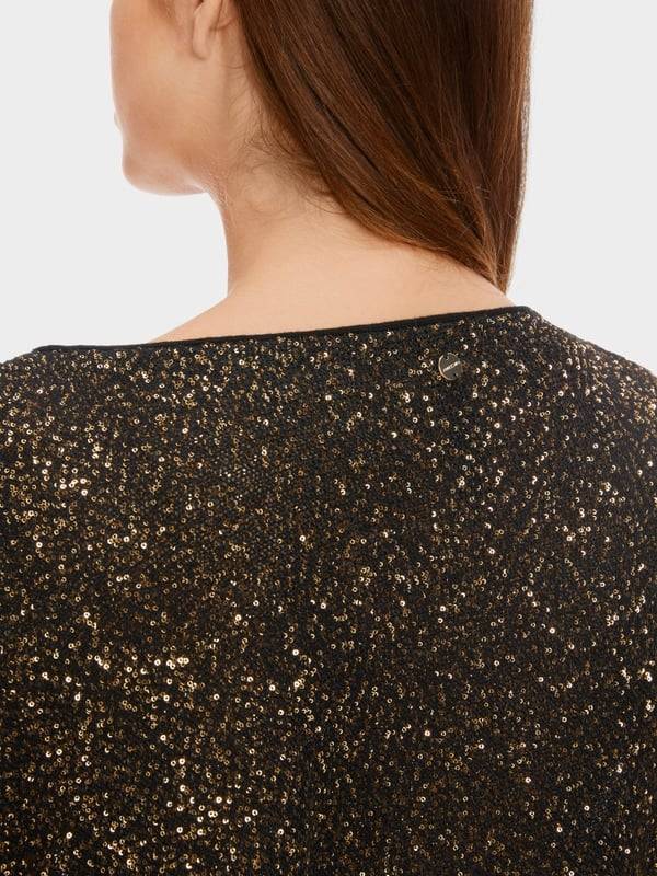 Marc Cain Poncho mit Straußenfedern Zeitlich begrenztes Angebot
