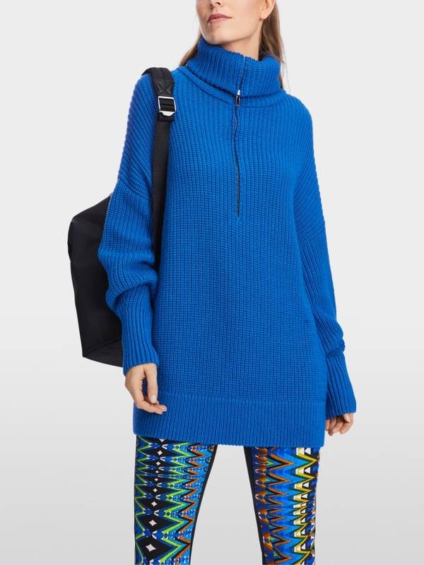 Marc Cain Sweater mit Troyer - Knitted in Germany Letzte 2 Tage