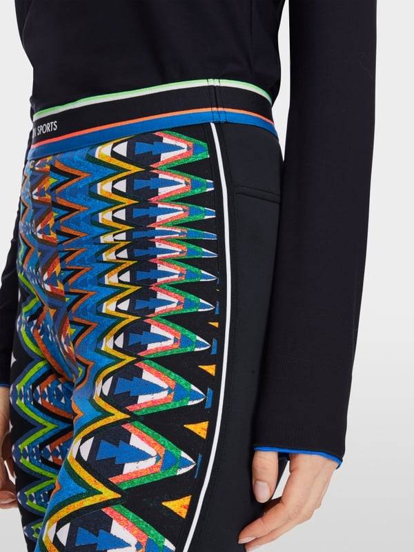 Marc Cain Modell SOFIA - Schlupfhose mit Print Letzter Tag