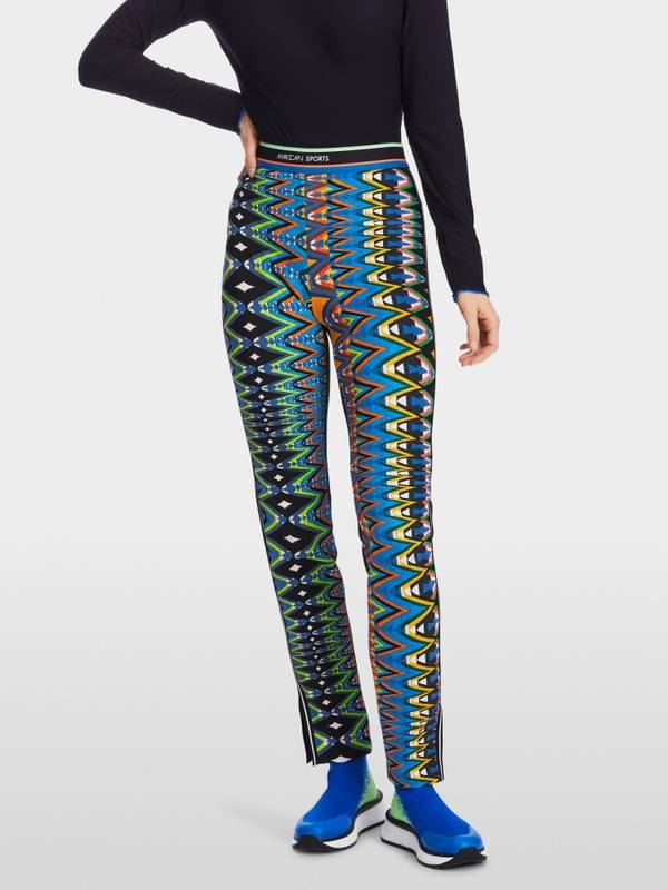 Marc Cain Modell SOFIA - Schlupfhose mit Print Letzter Tag