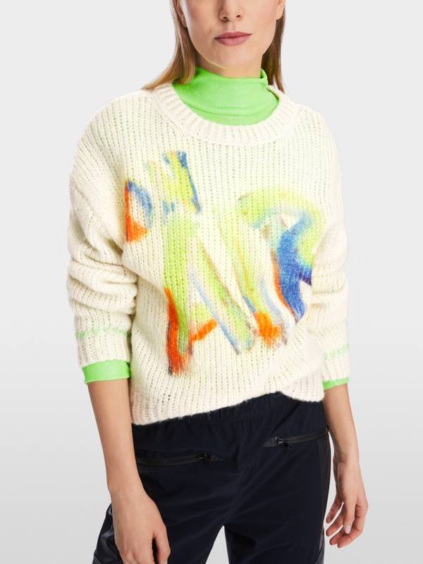 Marc Cain Strick-Sweater "Rethink Together" Bis zu 65% Rabatt