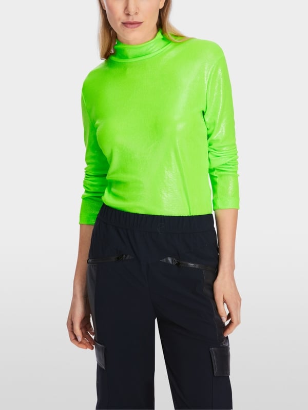 Marc Cain Longsleeve mit Glanz-Effekt Nur für heute