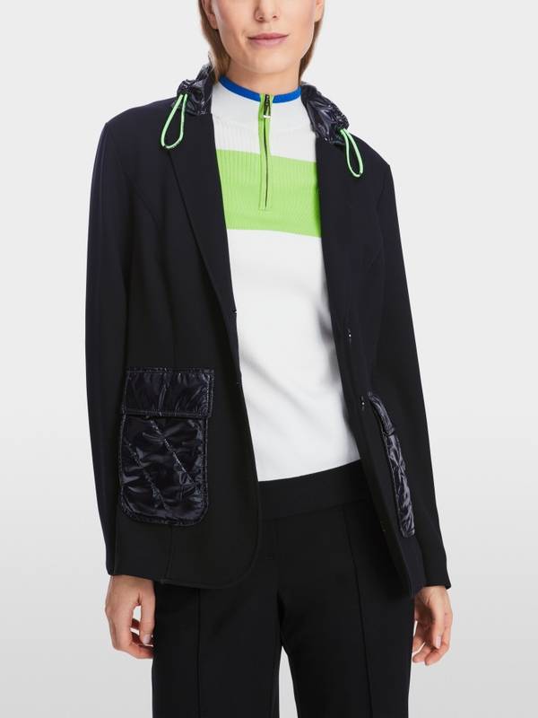 Marc Cain Jersey-Blazer in Materialmix Vierteljährliche Förderung