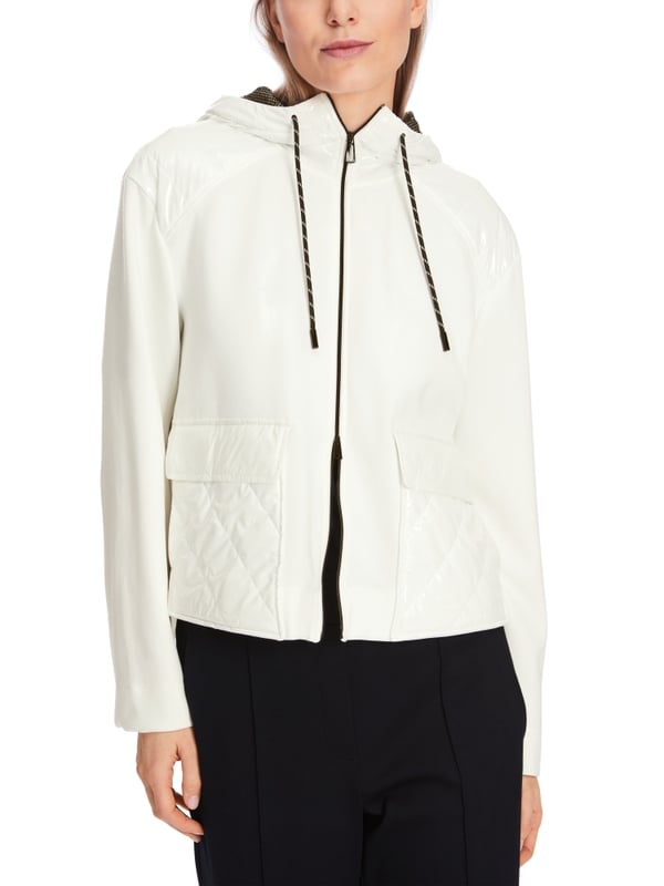 Marc Cain Zippjacke mit Kapuze Nur noch ein Tag übrig