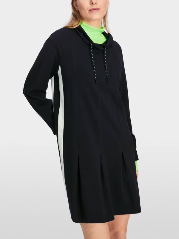 Marc Cain Kurzes Kleid mit Kellerfalten Clearance-Verkauf