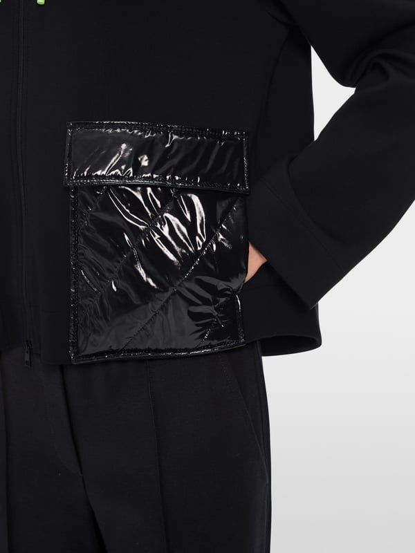 Marc Cain Zippjacke mit Kapuze Kostenloser Versand international