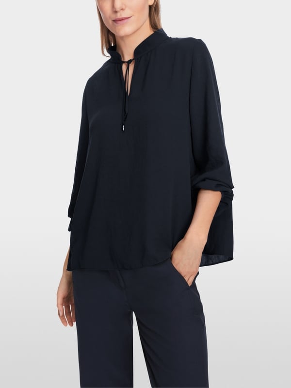 Marc Cain Weite Bluse mit Langarm Schlussverkauf