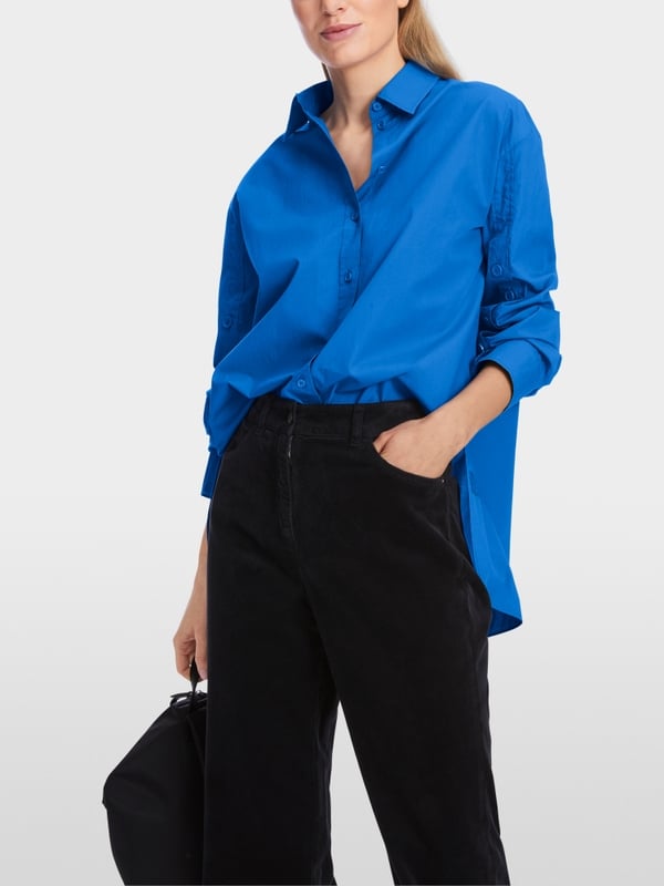 Marc Cain Bluse in Biobaumwolle "Rethink Together" Günstiger Verkauf
