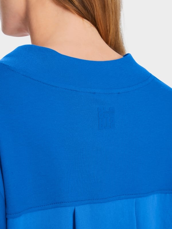 Marc Cain Lässige Bluse in Materialmix Blitzverkäufe
