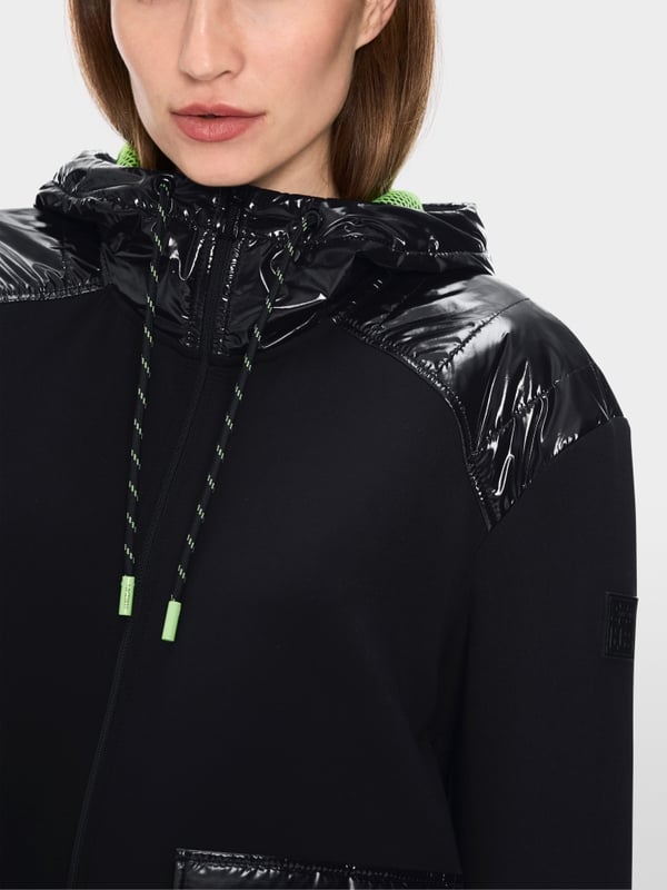Marc Cain Zippjacke mit Kapuze Großer Ausverkauf