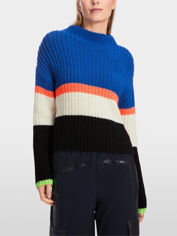 Marc Cain Oversized Sweater Knitted in Germany Begrenztes Angebot