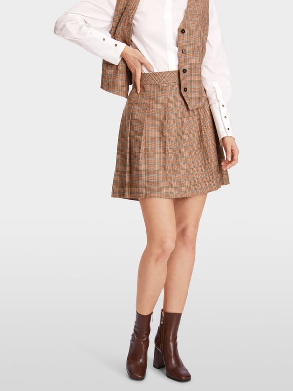 Marc Cain Minirock mit Falten Neueste Stile