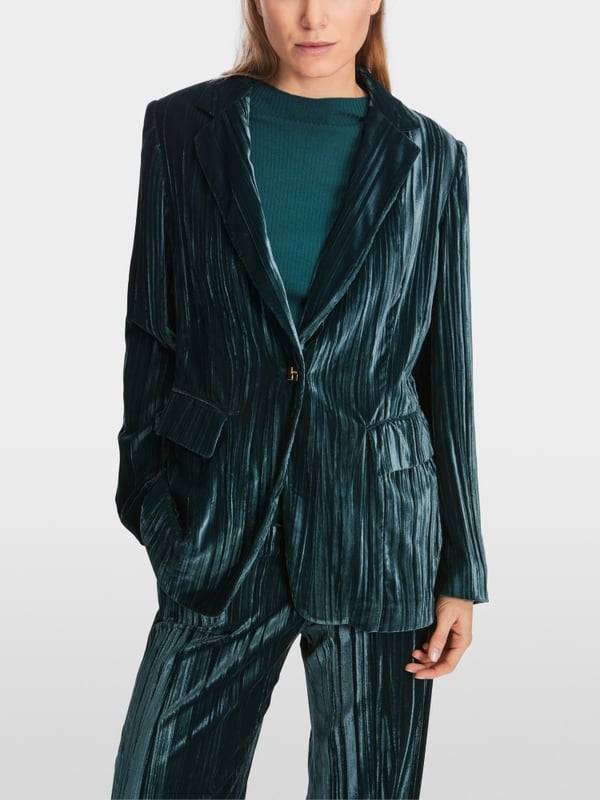 Marc Cain Blazer im Crash-Samt Zeitbegrenzte Promotion
