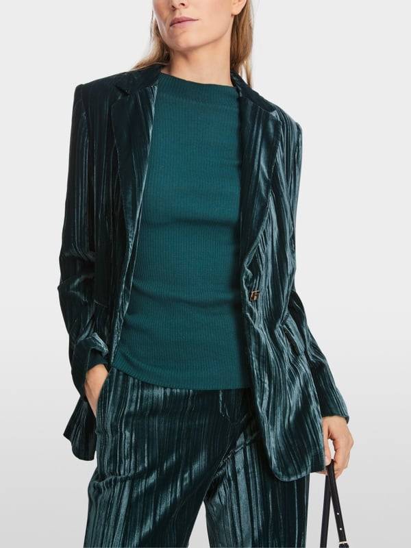 Marc Cain Blazer im Crash-Samt Zeitbegrenzte Promotion
