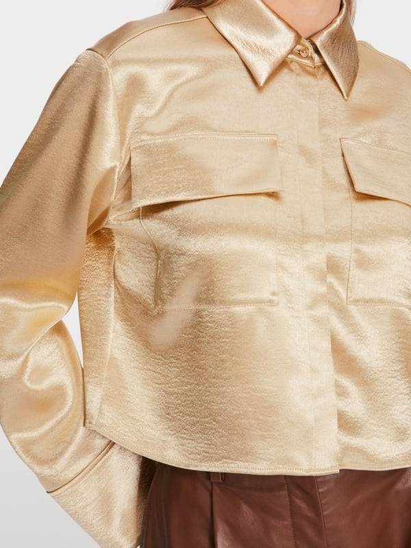 Marc Cain Samtige Bluse Discount Store für neue Produkte