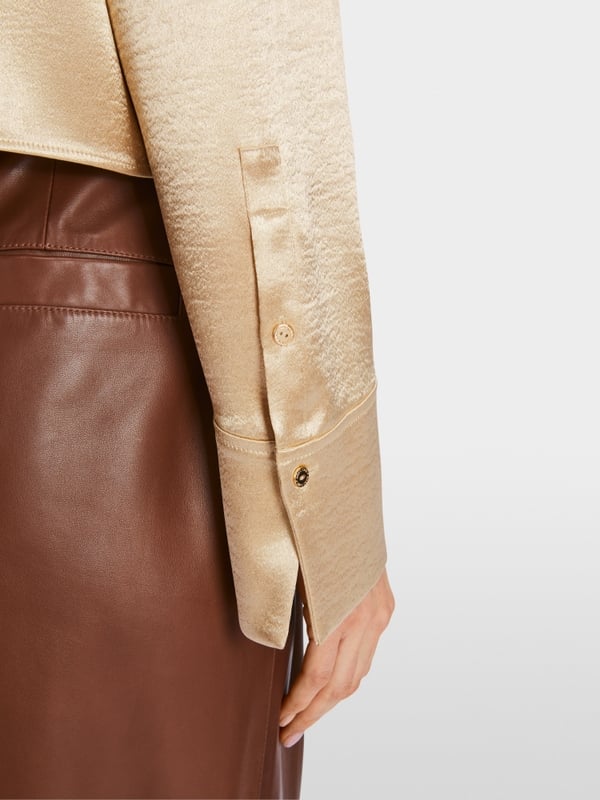 Marc Cain Samtige Bluse Discount Store für neue Produkte
