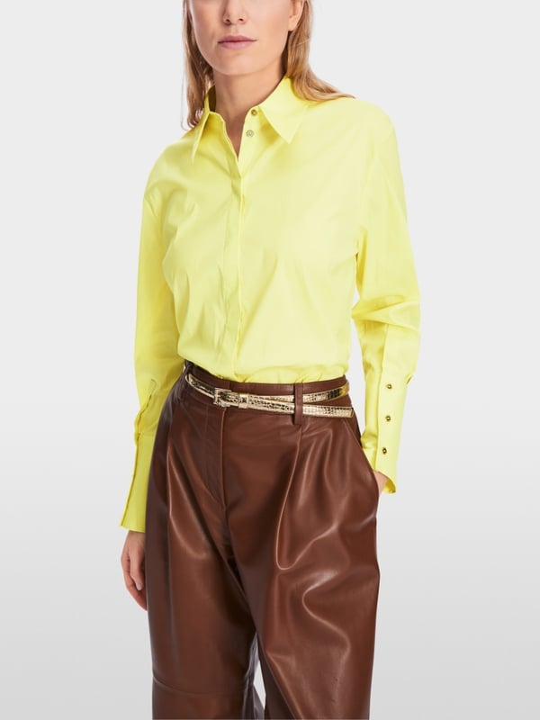 Marc Cain Bluse mit breitem Manschettenärmel Black Friday Preise