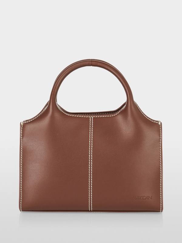 Marc Cain Softe Satchel Bag "Rethink Together" Rabatte dieses Monats