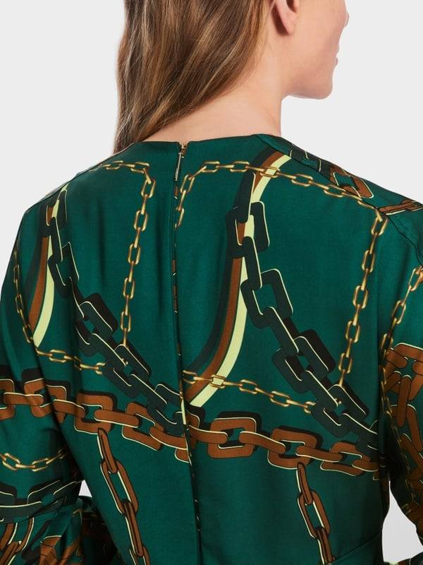 Marc Cain Kleid mit Kettenprint Blitzverkäufe
