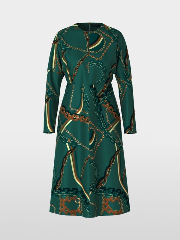 Marc Cain Kleid mit Kettenprint Blitzverkäufe