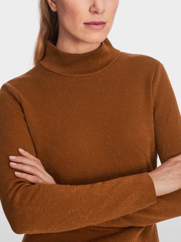 Marc Cain Sweater "Rethink Together" mit Lurex Bestseller