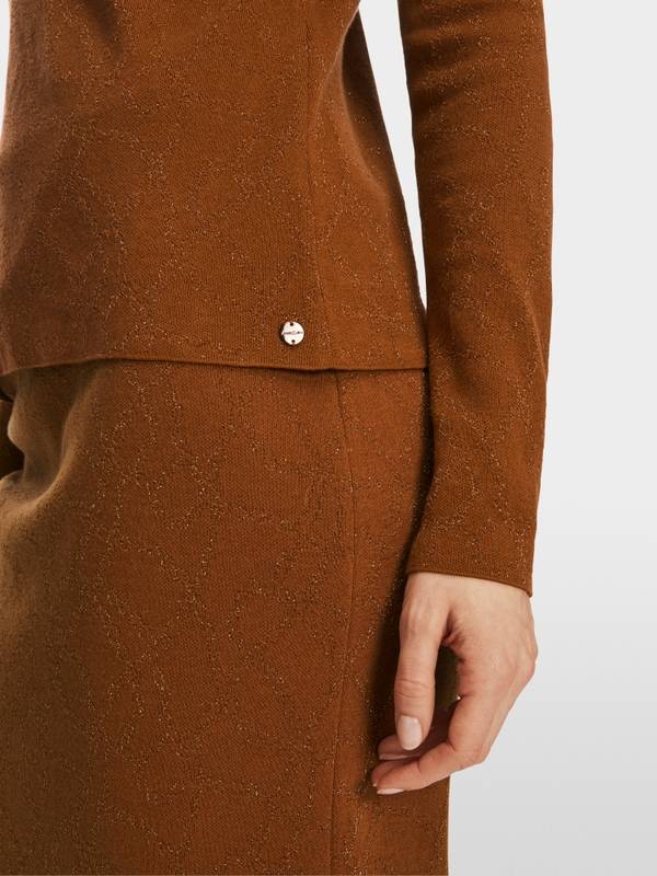 Marc Cain Sweater "Rethink Together" mit Lurex Bestseller