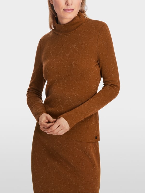 Marc Cain Sweater "Rethink Together" mit Lurex Bestseller