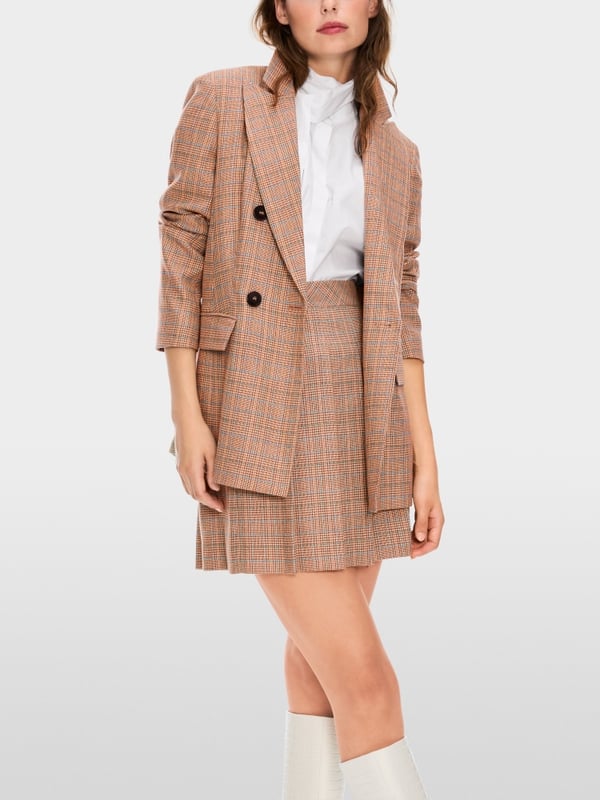 Marc Cain Blazer mit Mini-Pepita-Muster Letzter Tag