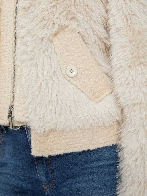 Marc Cain Outdoorjacke in Fun Fur Hotsell