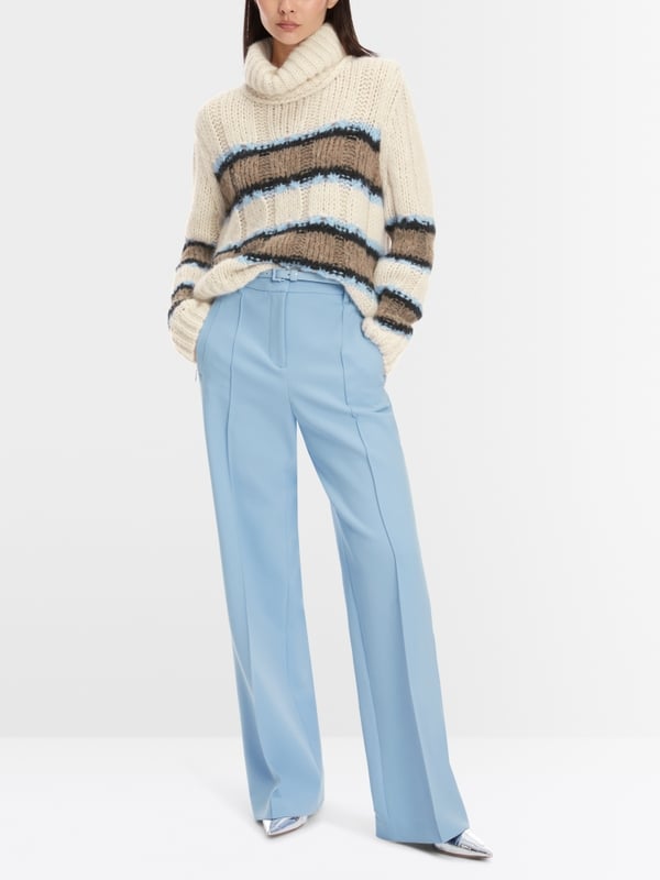 Marc Cain Sweater mit Streif - Knitted in Germany Osterangebot