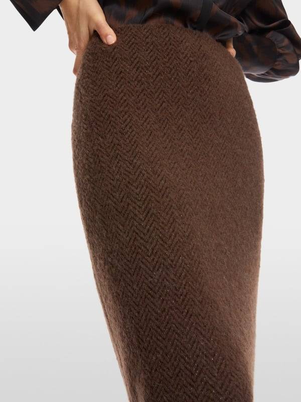 Marc Cain Schmaler Midirock Knitted in Germany Jubiläumsangebot