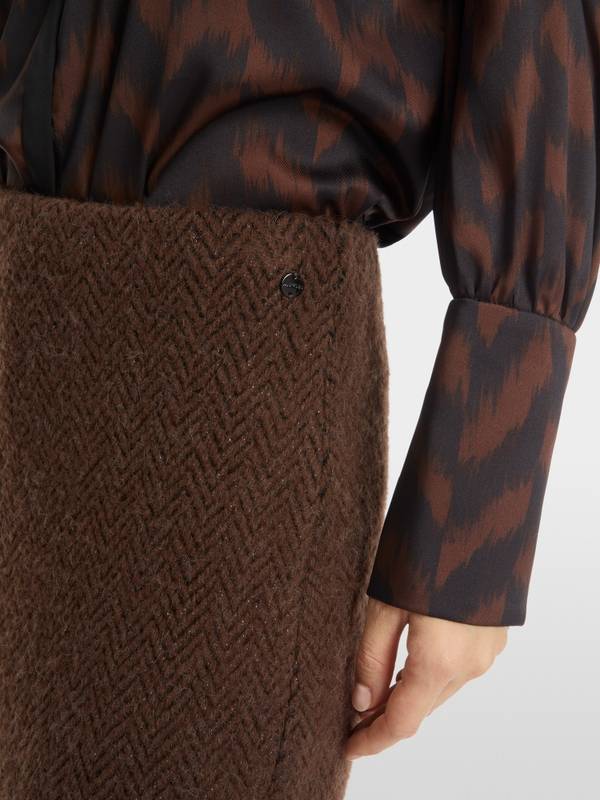 Marc Cain Schmaler Midirock Knitted in Germany Jubiläumsangebot